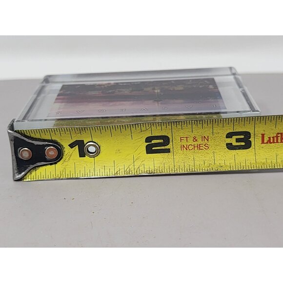 Vintage Las Vegas Skyline Acrylic Paperweight With Stunning Cityscape‎ Design - Picture 7 of 9